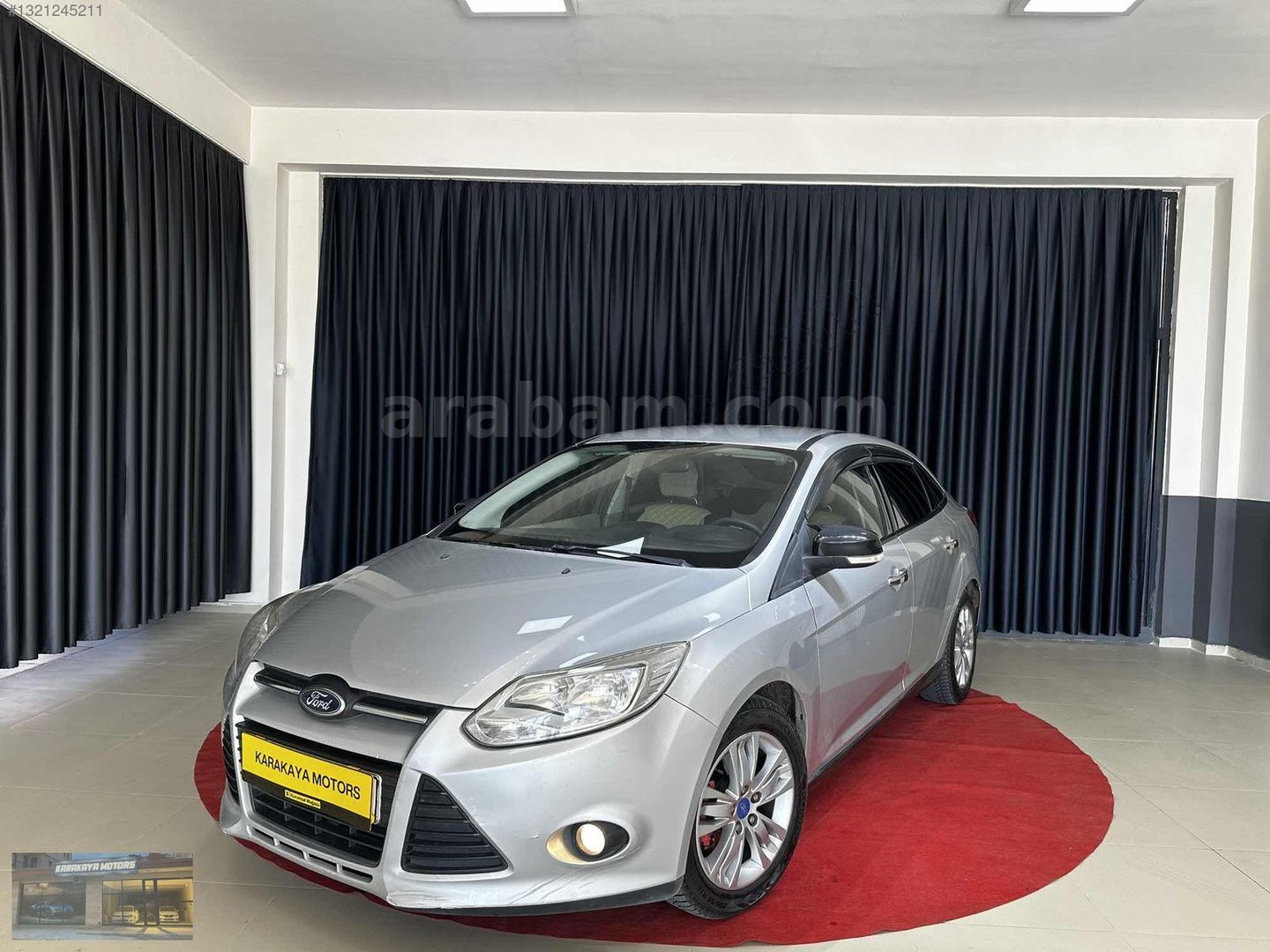 Galeriden Ford Focus 1.6 TDCi Trend X 2013 Model Elazığ 220.000 km