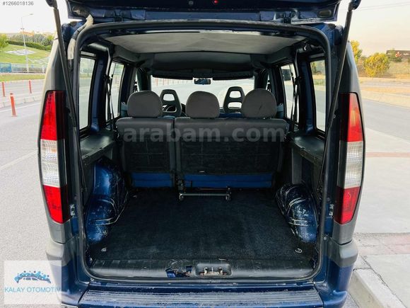 FİAT DOBLO JTD KLİMALI ÇİFT SÜRGÜ 3 PARÇA BOYALI