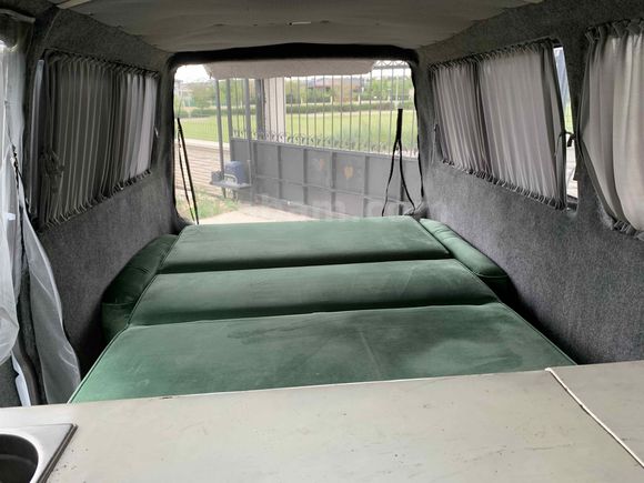 MASRAFSIZ TRANSPORTER 2.4  OTOMOBİL RUHSATLI KAMP ARACI