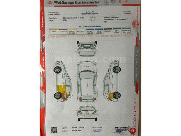 Sahibinden Opel Corsa 1.3 CDTI Enjoy 2012 Model 