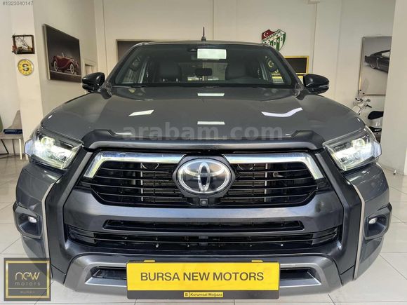 2022 TOYOTA HİLUX INVİNCİBLE 2.4 4x4 19.000KM BOYASIZ %20FATURA