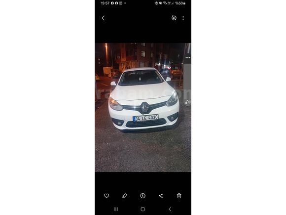 Sahibinden Renault Fluence 1.5 dCi Touch Plus 2014 Model