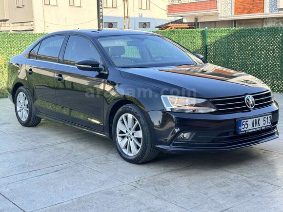 Sahibinden Volkswagen Jetta 1.2 TSi BlueMotion Comfortline 2015 Model  155.000 km Siyah