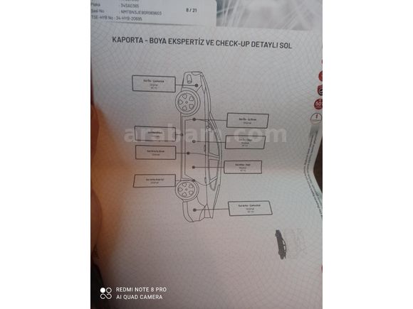 Sahibinden Toyota Corolla 1.4 D-4D Touch 2016 Model