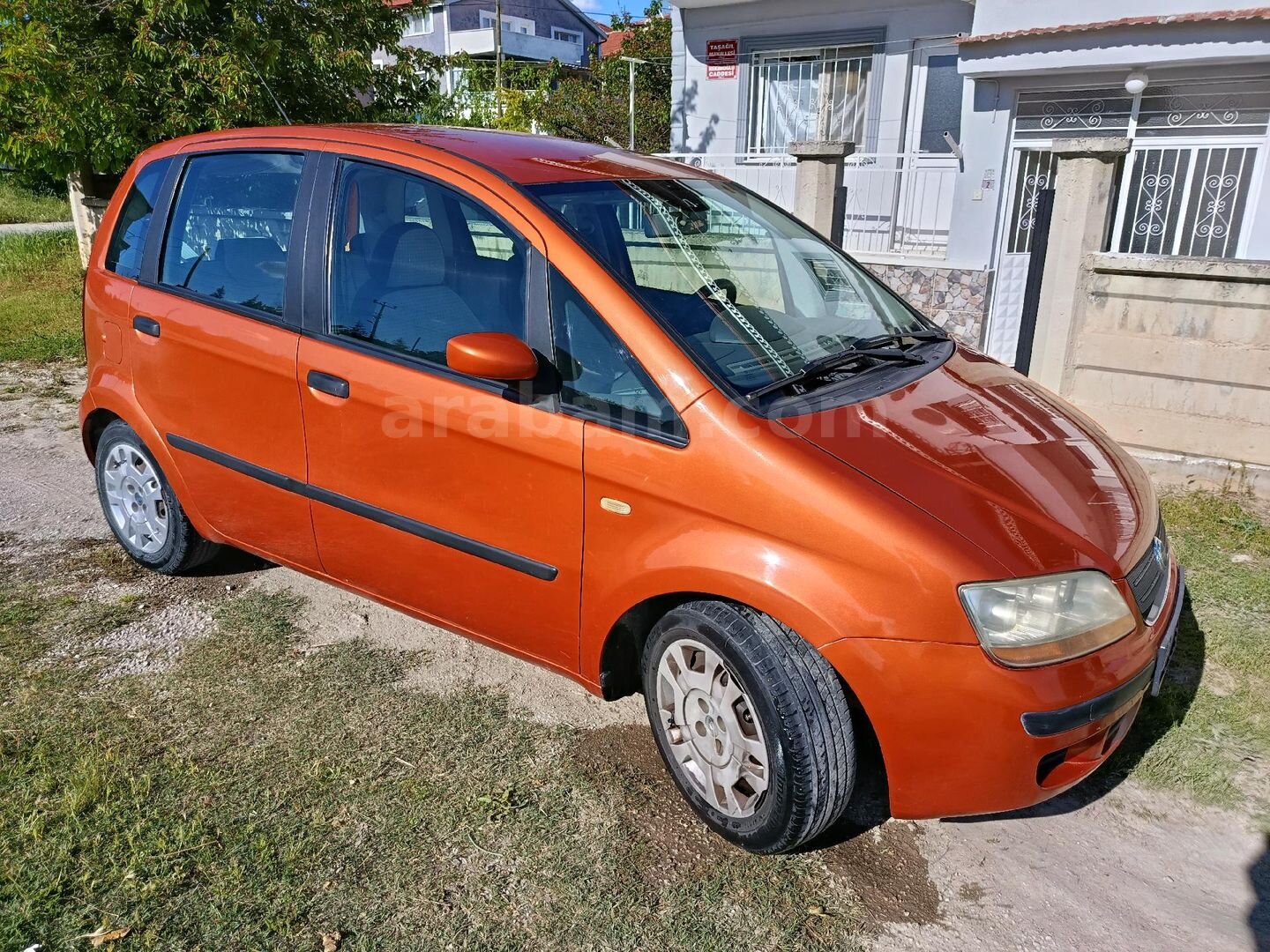 Sahibinden Fiat Idea 1.3 Multijet Dynamic 2006 Model Afyonkarahisar 183.000 km Turuncu 6