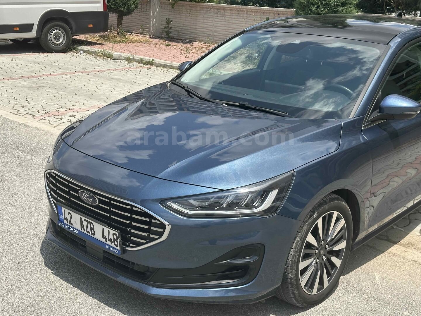 Galeriden Ford Focus 1.5 EcoBlue Titanium Stil 2024 Model Konya 17.000 km Mavi (metalik) 2
