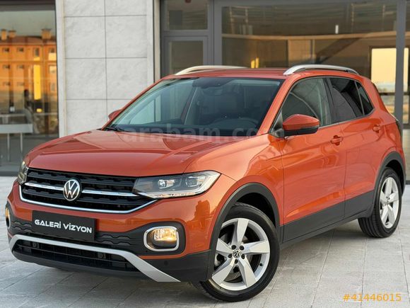 T-CROSS STYLE 2022 BOYASIZ KABLSZ CARPLAY DİJİTAL KLİMA 48binkm