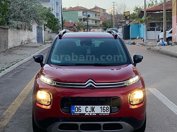 Sahibinden Citroen C3 Aircross 1.5 BlueHDI Shine 2021 Model Ankara 77.500 km Kırmızı
