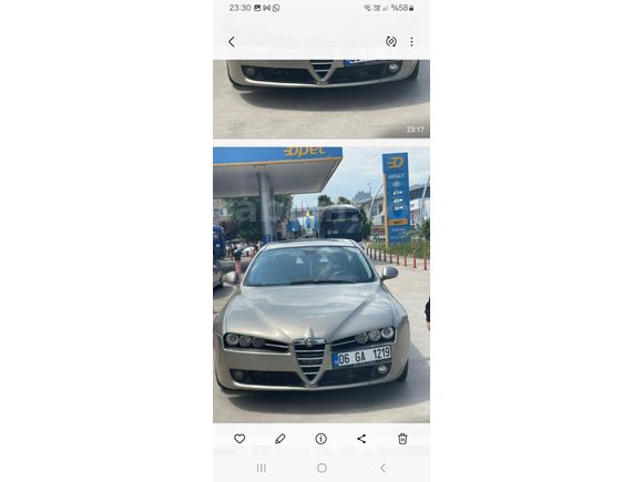Sahibinden Alfa Romeo 159 1.9 JTD Distinctive Plus 2008 Model