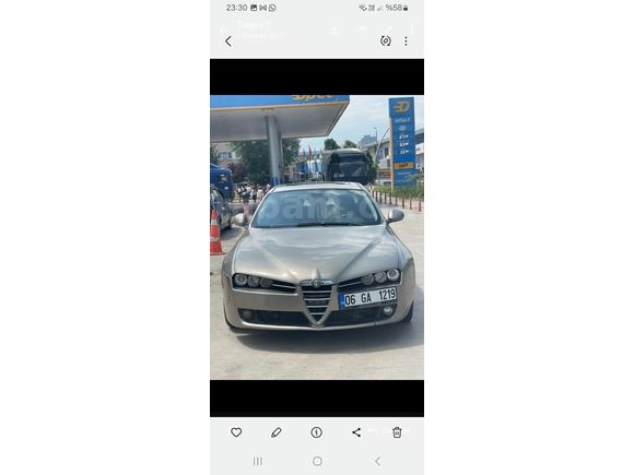 Sahibinden Alfa Romeo 159 1.9 JTD Distinctive Plus 2008 Model