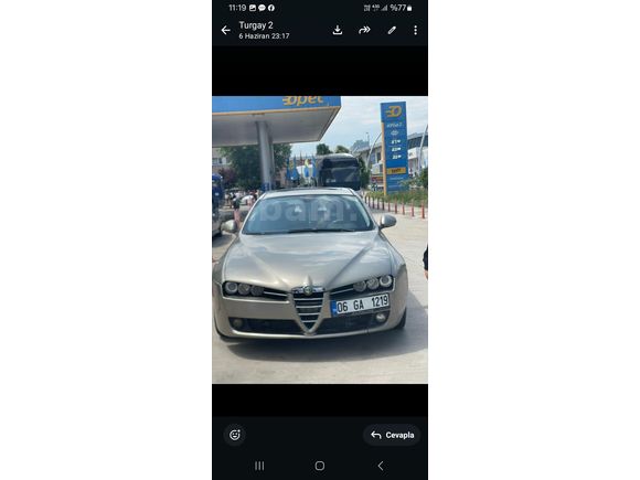 Sahibinden Alfa Romeo 159 1.9 JTD Distinctive Plus 2008 Model