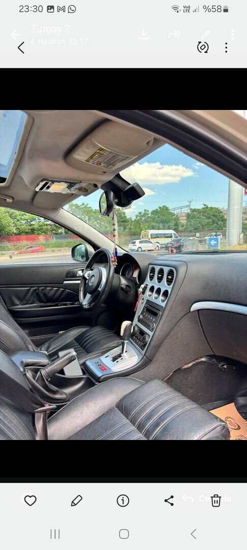 Sahibinden Alfa Romeo 159 1.9 JTD Distinctive Plus 2008 Model Ankara 367.000 km Gri 4