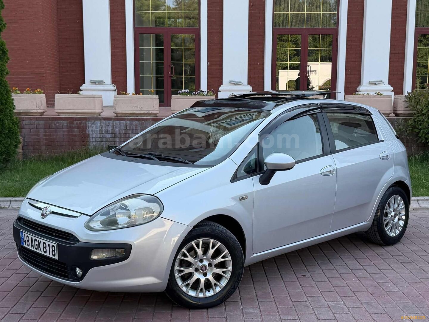 Galeriden Fiat Punto EVO 1.4 Dynamic 2011 Model Eskişehir 120.000 km Gri 6