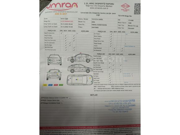 Memurdan Toyota Yaris 1.3 Sol
