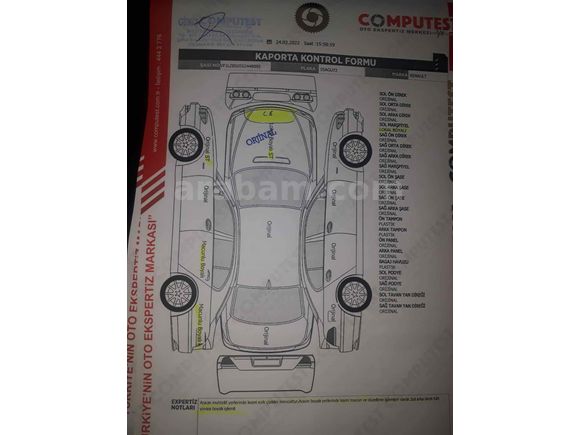 Sahibinden Renault Fluence 1.5 dCi Touch 2014 Model 