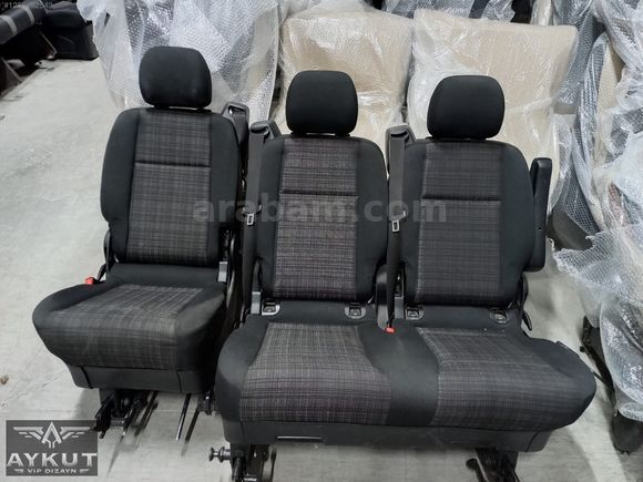 TRANSPORTER ARKA ÜÇLÜ KOLTUK