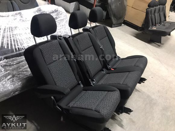 TRANSPORTER ARKA ÜÇLÜ KOLTUK