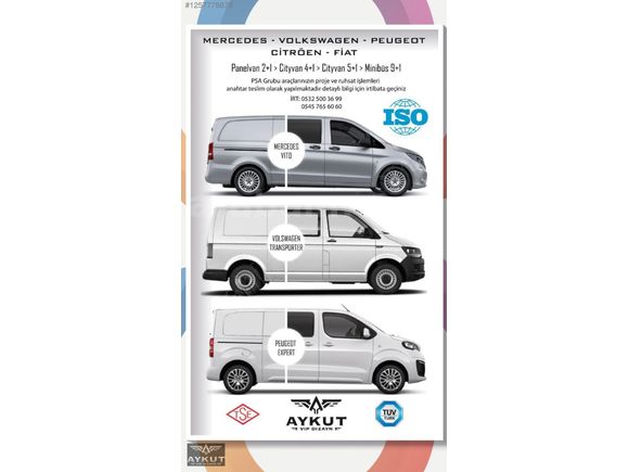 CITROEN JUMPY 5+1 9+1 PROJE RUHSAT