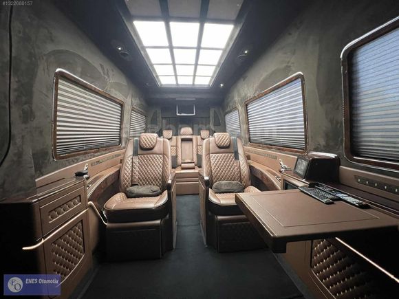 2015-SPRİNTER-UZUN ŞASİ-ÖZEL YAPIM VİP-9+1-BOYASIZ-77.000KM