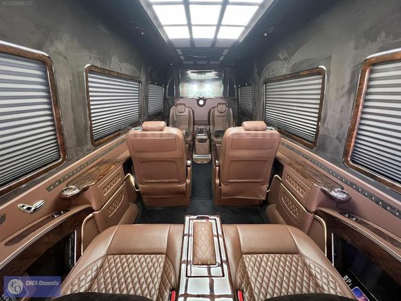 2015-SPRİNTER-UZUN ŞASİ-ÖZEL YAPIM VİP-9+1-BOYASIZ-77.000KM