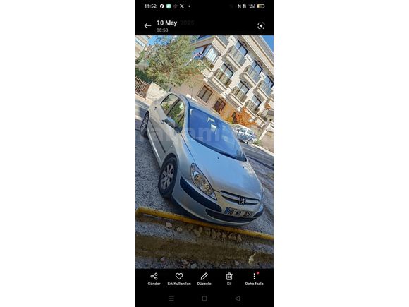 Sahibinden Peugeot 307 1.6 XT 2002 Model