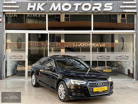 HK MOTORS'DAN 2017 AUDİ A4 190HP SUNROOF+DERİ+ISITMA+MATRİX