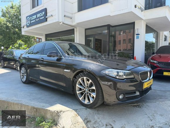 AER MOTORS'DAN 2014 MDL BMW 5.20İ F10 HAFIZA/MDİREKSİYON/İÇİBEJ