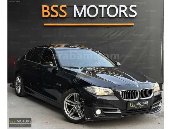 -BSS MOTORS-2015 BMW 520İ F10 HATASIZ TRAMERSİZ 1 PARÇA BOYALI