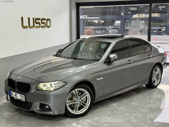 LUSSO'DAN BMW 5.20 i HATASIZ BOYASIZ DEĞİŞENSİZ KM:133.XXX (LCİ)