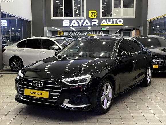 BAYAR'DAN 2023 AUDİ A4 QUATTRO 4X4 SİYAH SUNROOF+ISITMA 80.KM