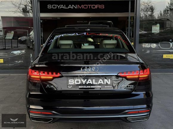 2023 AUDİ A4 QUATTRO ADVANCED 49.000 KM'DE YET. SERVİS BAKIMLI