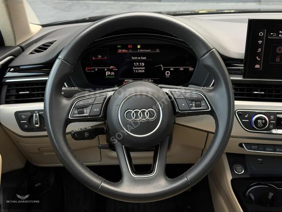 2023 AUDİ A4 QUATTRO ADVANCED 49.000 KM'DE YET. SERVİS BAKIMLI