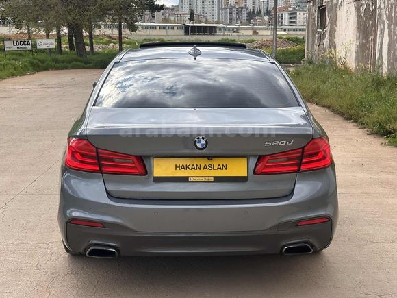 2017 BMW 5.20D EXECUTIVE M SPORT ADAPTİF HARMAN GESTURE FULL