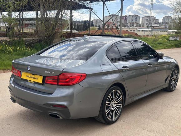2017 BMW 5.20D EXECUTIVE M SPORT ADAPTİF HARMAN GESTURE FULL