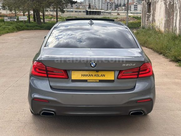 2017 BMW 5.20D EXECUTIVE M SPORT ADAPTİF HARMAN GESTURE FULL