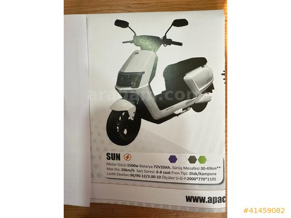 ARDA TİCARET TEN APACHİ SUN ELEKTRİKLİ MOTOR 1500 WATT