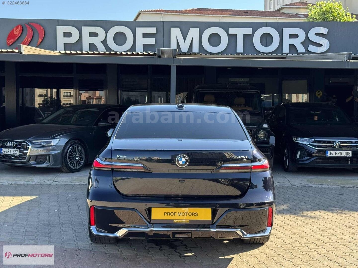 Galeriden BMW 7 Serisi 740d xDrive M Excellence 2024 Model İstanbul 46.000 km Siyah 6