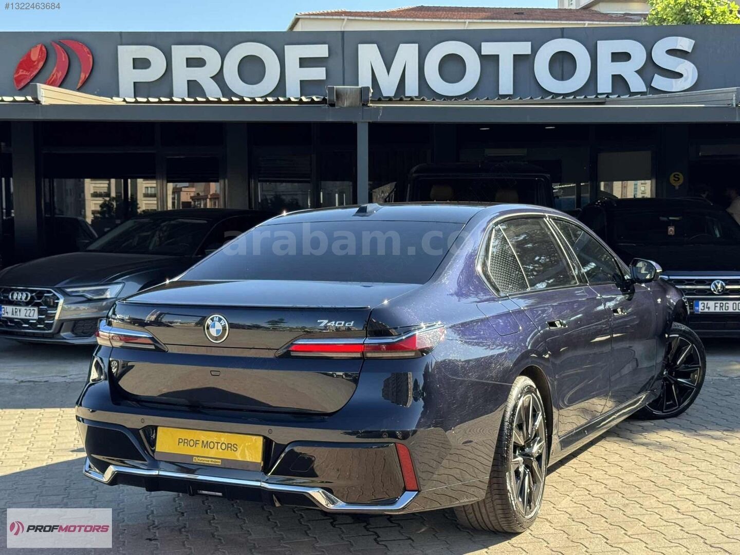Galeriden BMW 7 Serisi 740d xDrive M Excellence 2024 Model İstanbul 46.000 km Siyah 7
