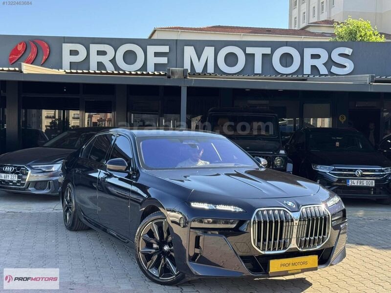 Galeriden BMW 7 Serisi 740d xDrive M Excellence 2024 Model İstanbul 46.000 km Siyah