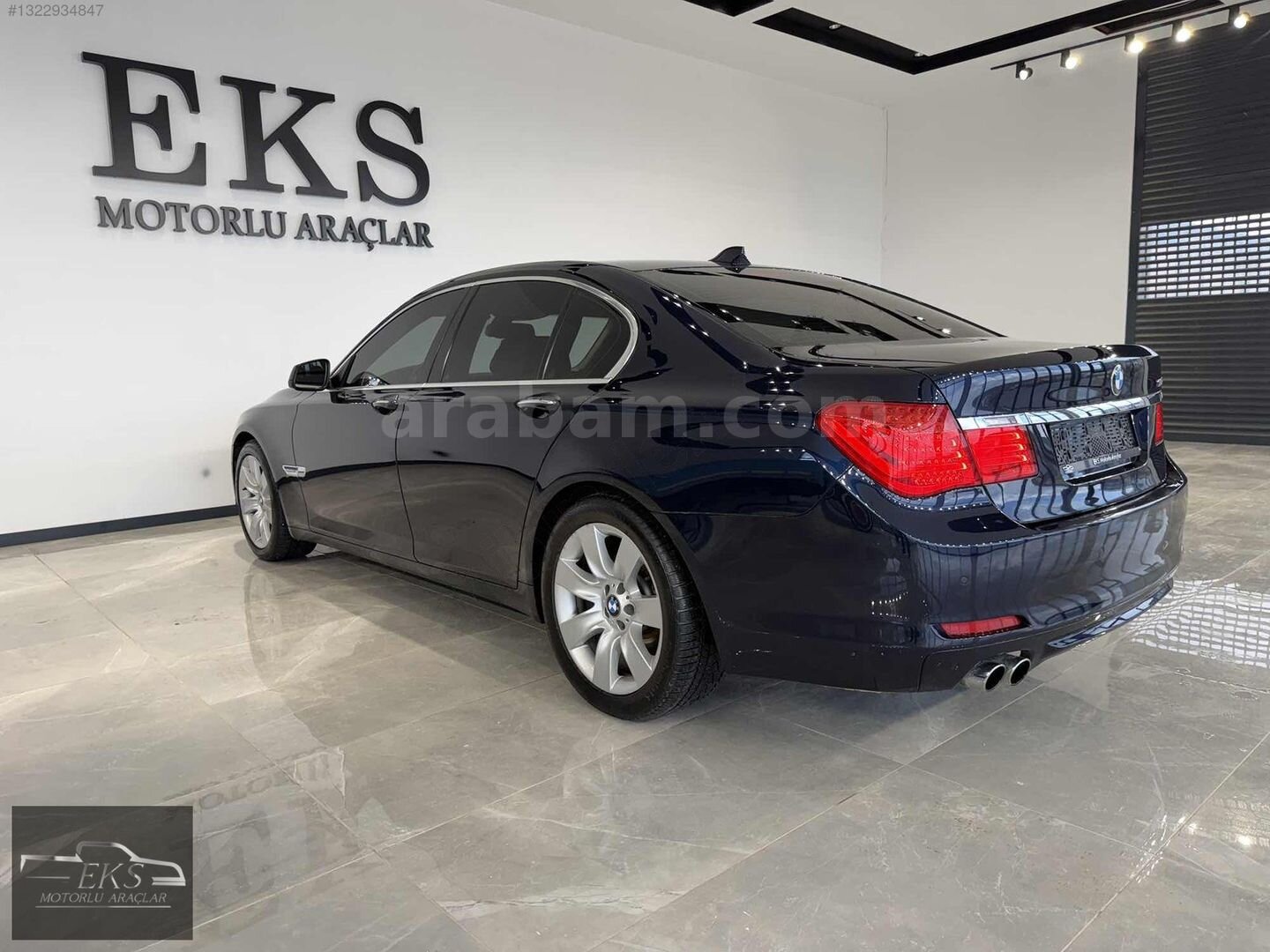 Galeriden BMW 7 Serisi 730d Standart 2009 Model Ankara 350.000 km Lacivert 5