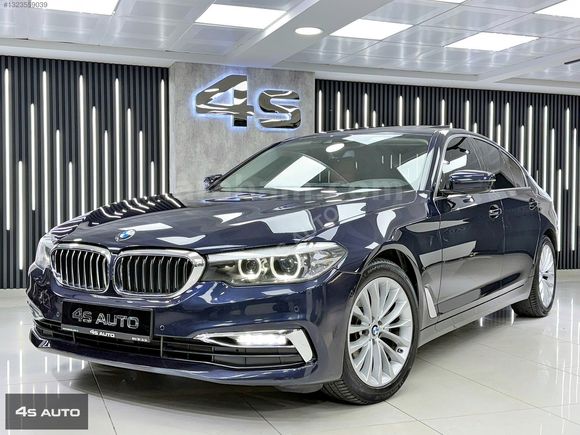 4S AUTO | 2019 BMW 5.20İ LUXURY TABA+VKM+NEXT100+E.BGJ+89.000 KM