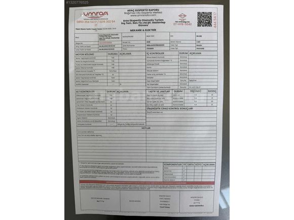 VENTURA MOTORS'tan Hatasız Nadide Bir Parça. K.kartı 12 tk. İmk.