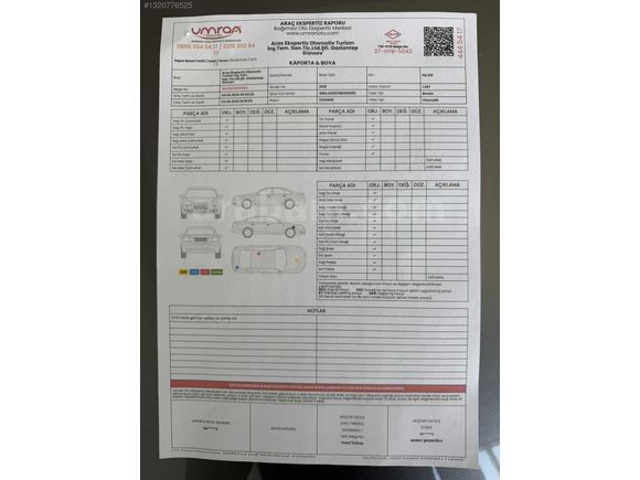 VENTURA MOTORS'tan Hatasız Nadide Bir Parça. K.kartı 12 tk. İmk.