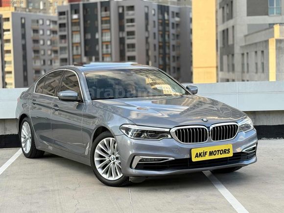 AKİF MOTORS TAN BMW 520i LUXURY LINE SUNROF VAKUM/HAYALET/ELK.B