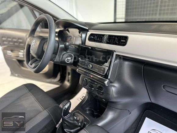 **BOYASIZ**2017 CİTROEN C3 1.2 PRUTECH LİVE