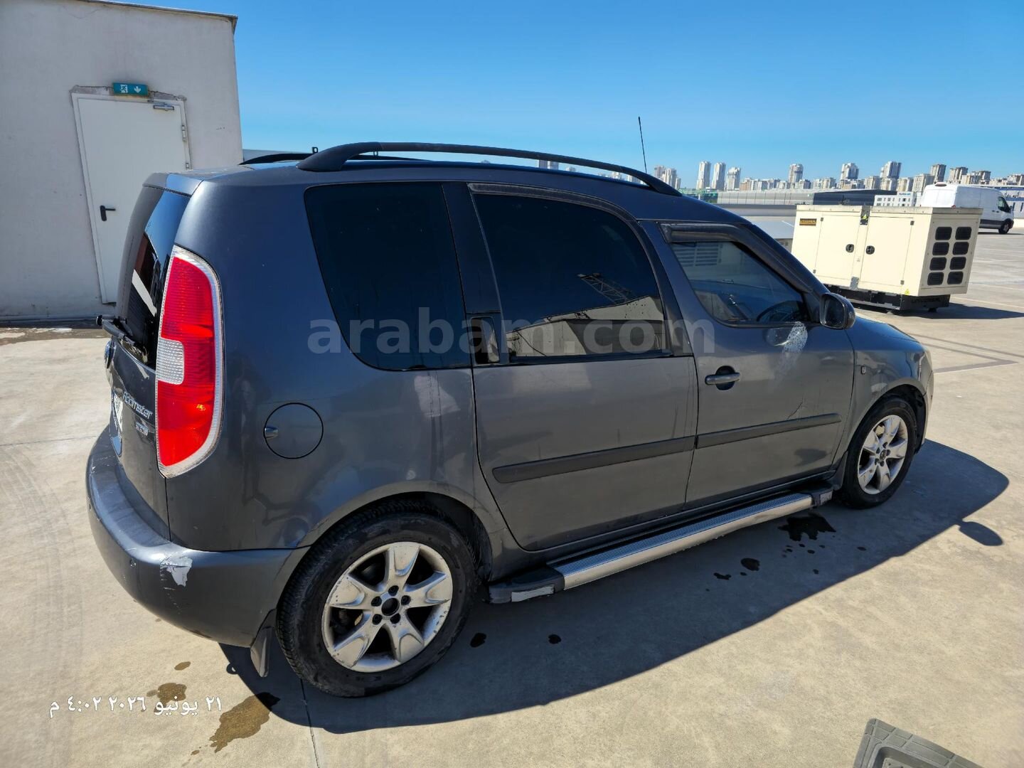 Sahibinden Skoda Roomster 1.6 Comfort 2008 Model İstanbul 295.000 km Gri 1