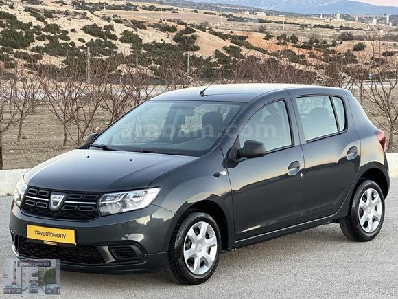 _2019_DACİA_SANDERO_TERTEMİZ_SERVİS_BAKIMLI_YAKIT_CİMRİSİ_