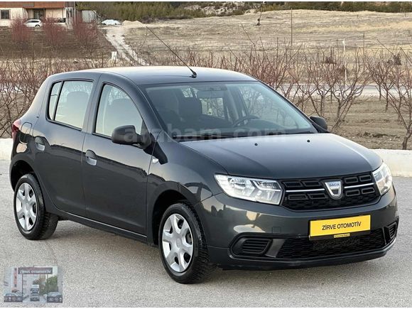 _2019_DACİA_SANDERO_TERTEMİZ_SERVİS_BAKIMLI_YAKIT_CİMRİSİ_