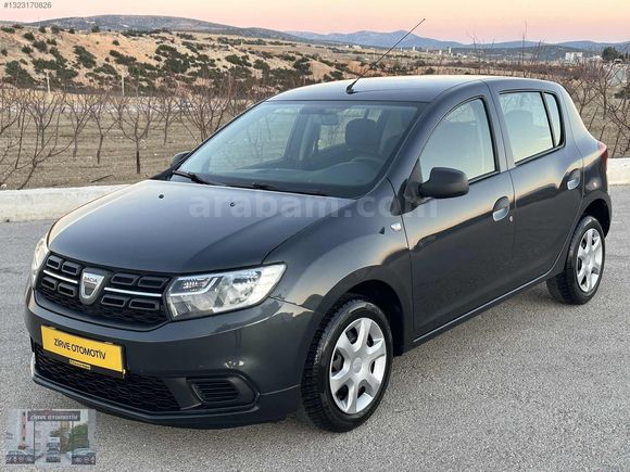 _2019_DACİA_SANDERO_TERTEMİZ_SERVİS_BAKIMLI_YAKIT_CİMRİSİ_