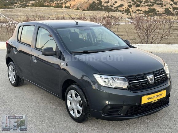 _2019_DACİA_SANDERO_TERTEMİZ_SERVİS_BAKIMLI_YAKIT_CİMRİSİ_
